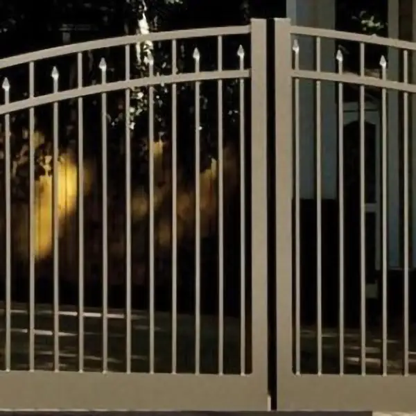 Bronze Aluminum Fence